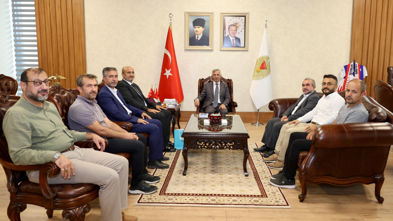Vali Mükerrem Ünlüer’e Ufka Yolculuk Yarışması Ziyareti