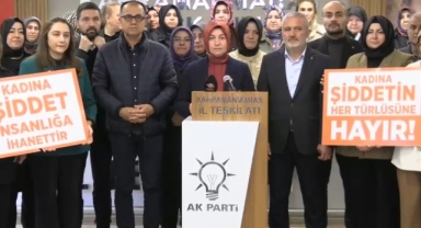 AK Parti Kadın Kolları’ndan 25 Kasım Mesajı: “Kadına Yönelik Şiddete Sıfır Tolerans”