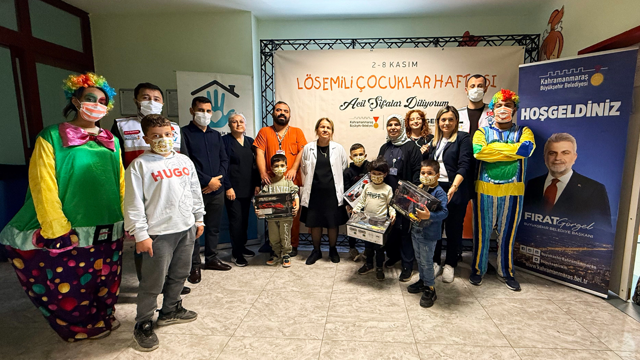 Büyükşehir’den Lösemili Çocuklara Moral Etkinliği