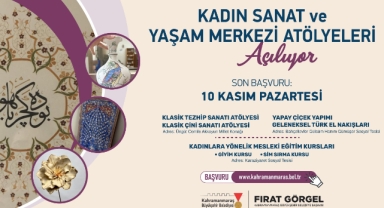 Büyükşehir’in Kadın Sanat ve Yaşam Merkezi Atölyelerine Başvurular Başladı!