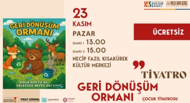 “Geri Dönüşüm Ormanı” Minikleri Hem Eğlendirmeye Hem Öğretmeye Geliyor