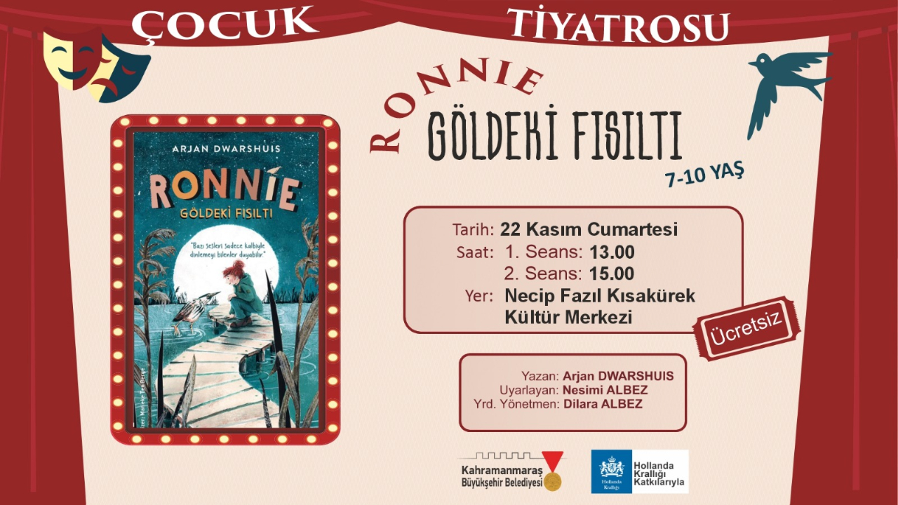 “Göldeki Fısıltı” Gösterisi Cumartesi Günü Minik İzleyicileri İçin Sahne Alacak