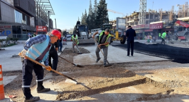 Haydar Aliyev Bulvarı’nda Altyapının Ardından Ulaşım Konforu Artırılıyor