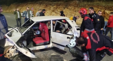 -Kahramanmaraş’ta trafik kazası: 2 yaralı