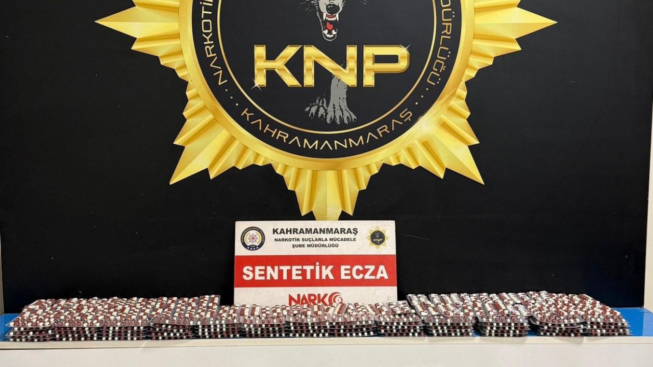 Kahramanmaraş’ta Zehir Tacirleri Yakalandı