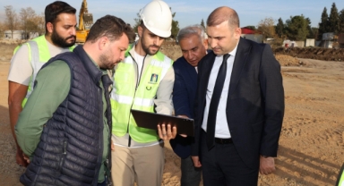 Kahramanmaraş yeni stadyumunda çalışmalar sürüyor