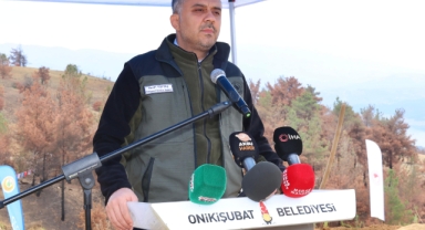 Onikişubat Belediyesi, Milli Ağaçlandırma Günü’nde yangından etkilenen alanları yeniden yeşertti