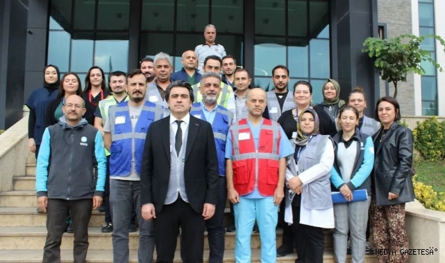 Sular Akademi Hastanesi’nde Gerçeğini Aratmayan Afet Tatbikatı