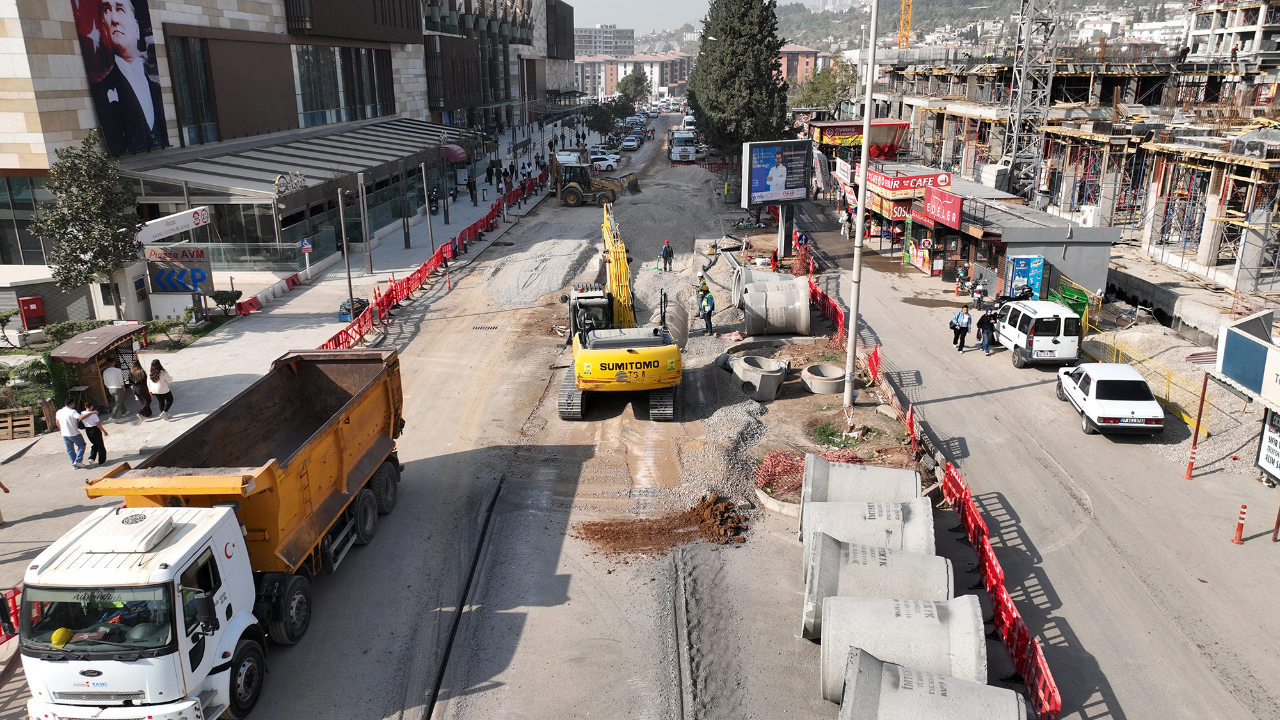 Yeni Konutların Altyapıları da Hızla İnşa Ediliyor