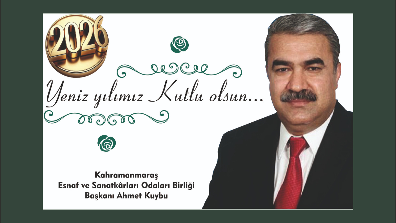 Başkan Ahmet Kuybu’dan Yeni Yıl Mesajı!