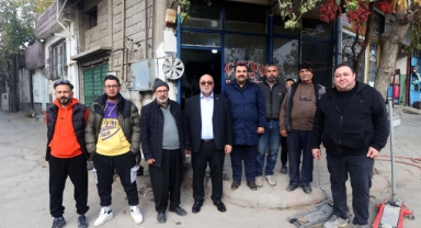 Başkan Akpınar'dan Sakarya Çarşısında Esnaf Ziyareti