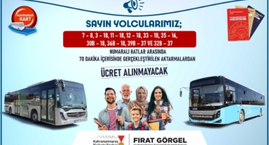 Büyükşehir’den Ücretsiz Aktarma