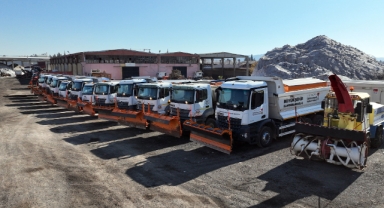 Büyükşehir Kışa Hazır; 222 Araç ve 330 Personelle Sahada