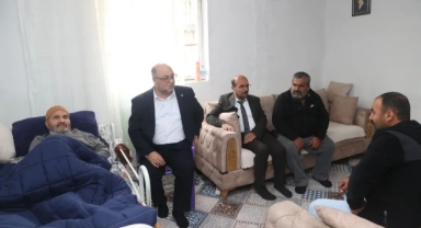 Dulkadiroğlu Belediye Başkanı Akpınar’dan Anlamlı Geçmiş Olsun Ziyareti