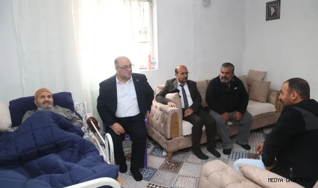 Dulkadiroğlu Belediye Başkanı Akpınar’dan Anlamlı Geçmiş Olsun Ziyareti