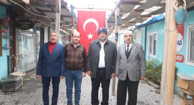 Dulkadiroğlu Belediye Başkanı Mehmet Akpınar’dan Tarihi Demirciler Çarşısı’nda Esnaf Çıkarması