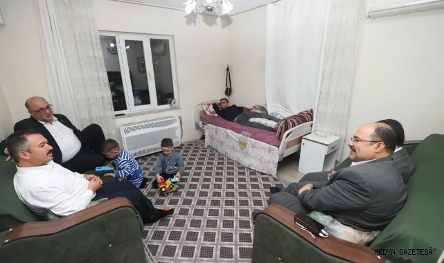 Dulkadiroğlu’ndan Anlamlı Ziyaret: Engelli Vatandaşa Gönül Sofrasında Buluşma