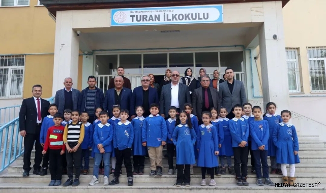 GELECEĞİN BAŞKANLARI SINIFTA YETİŞİYOR: DULKADİROĞLU BELEDİYE BAŞKANI MEHMET AKPINAR ÖĞRENCİLERLE BULUŞTU