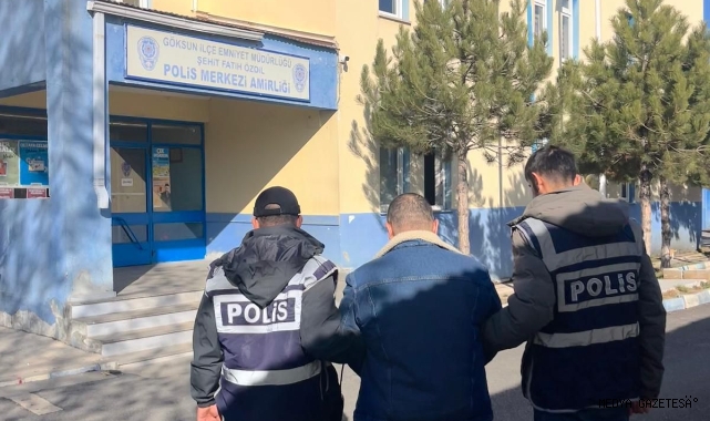 Göksun’da Aranan Hükümlü Yakalandı: Üzerinden Ruhsatsız Silah Çıktı