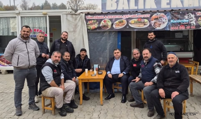 Kahramanmaraş Balık Pazarı’nda Esnaf Buluşması: Başkan Vekili Beşen Sorunları Yerinde Dinledi