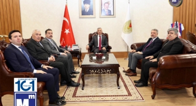 Kahramanmaraş SMMM Odası’ndan Vali Ünlüer’e Taziye Ziyareti