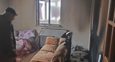 Kahramanmaraş’ta Ev Yangını: 1 Kişi İtfaiye Tarafından Kurtarıldı