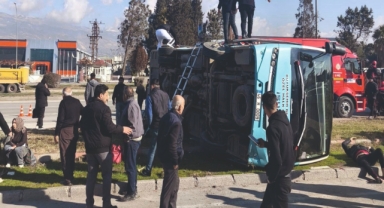 -Kahramanmaraş’ta kaza: 17 yaralı 