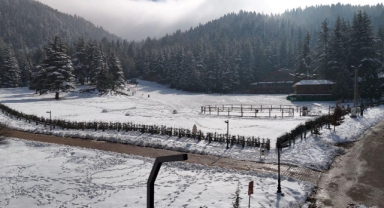 Kahramanmaraş’ta Kar Kartpostallık Görüntüler Oluşturdu