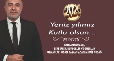 MİKAİL AKDAĞ’DAN 2026 YENİ YIL MESAJI**