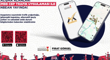 Tüm Yol ve Çalışma Bilgileri Bu Uygulamada; “KMBB Cep Trafik”