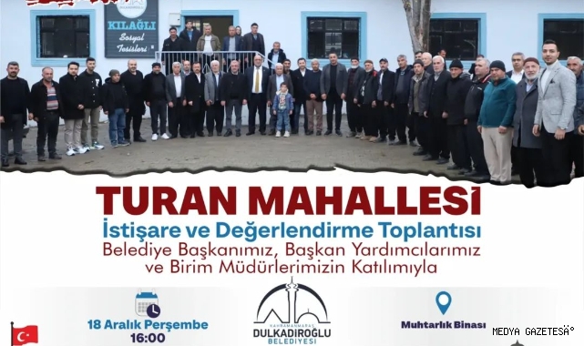 Turan Mahallesi’nde Ortak Akıl Buluşması: İstişare ve Değerlendirme Toplantısı Düzenleniyor