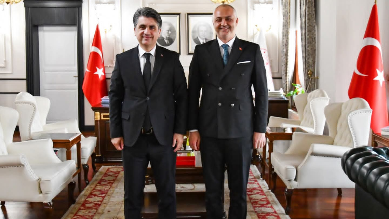 ANDIRIN BELEDİYE BAŞKANI GÖKŞEN, BOLU VALİSİ AYDIN’I MAKAMINDA ZİYARET ETTİ