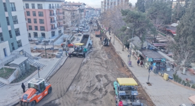 Asfalt Sırası Zübeyde Hanım Bulvarı’nda