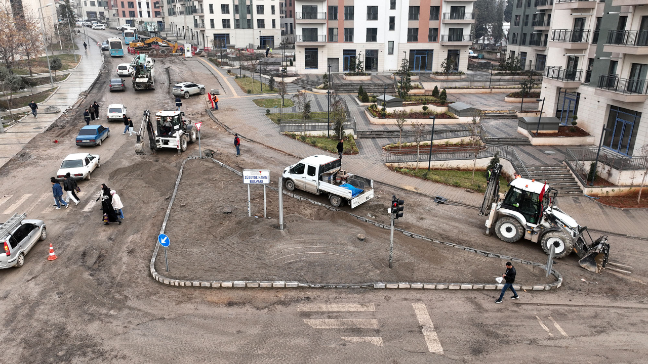 Azerbaycan Bulvarı’nda Altyapının Ardından Asfalt Hazırlığı