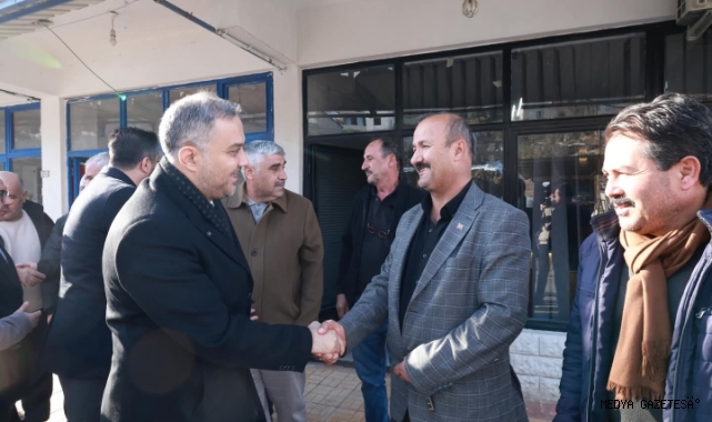 BAŞKAN HANİFİ TOPTAŞ’TAN DEREBOĞAZI MAHALLESİ’NE CUMA BULUŞMASI ZİYARETİ