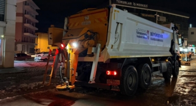 Büyükşehir’den Kuzey İlçelerde Kar Nöbeti