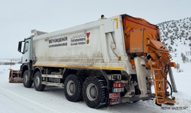 Büyükşehir’den Nurhak’ta Kış Şartlarıyla Etkin Mücadele