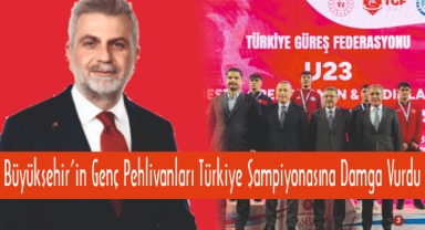 Büyükşehir’in Genç Pehlivanları Türkiye Şampiyonasına Damga Vurdu