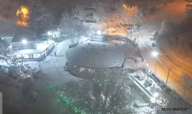 Cevizli Park’ta Kışın En Güzel Hali