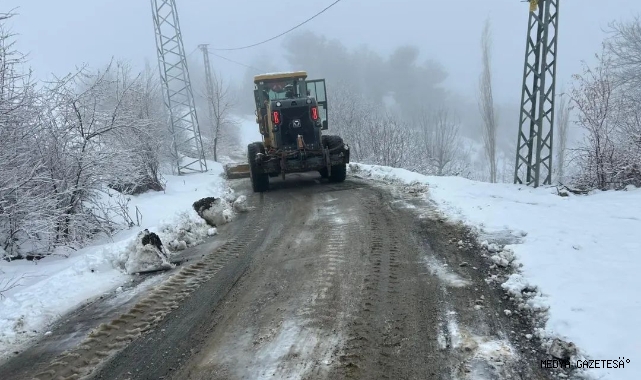 Dulkadiroğlu Belediyesi’nden Karla Mücadelede Kesintisiz Çalışma