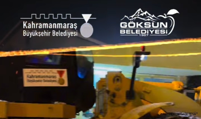 Göksun’da Karla Mücadele Seferberliği: Ekipler 7/24 Sahada