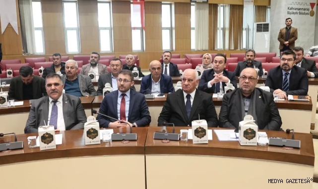 KAHRAMANMARAŞ BÜYÜKŞEHİR BELEDİYESİ OCAK AYI MECLİS TOPLANTISI YAPILDI