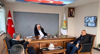 KAHRAMANMARAŞ’TA ANLAMLI ZİYARET: BAŞKAN KUYBU’YA HAYIRLI OLSUN TEMENNİSİ