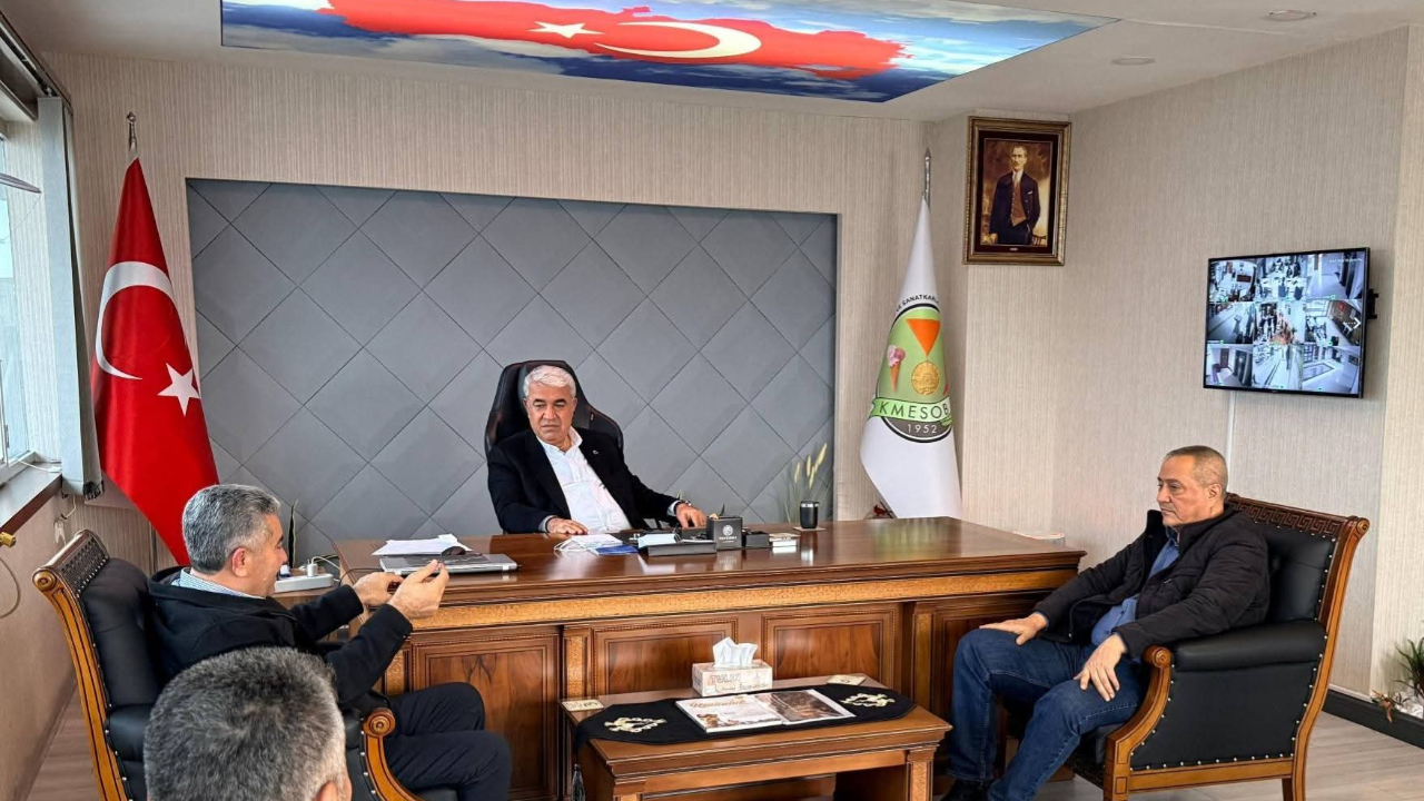 KAHRAMANMARAŞ’TA ANLAMLI ZİYARET: BAŞKAN KUYBU’YA HAYIRLI OLSUN TEMENNİSİ