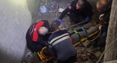 Kahramanmaraş’ta Asansör Boşluğuna Düşen Vatandaş Yaralandı