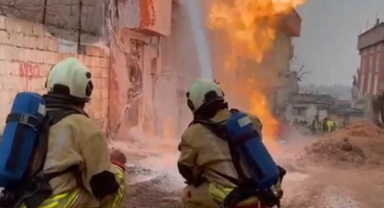 Kahramanmaraş’ta Doğalgaz Borusu Patladı