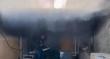 Kahramanmaraş’ta fabrika yangını