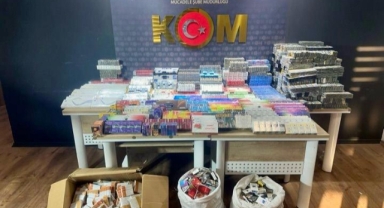 Kahramanmaraş’ta Kaçak Sigara ve Cep Telefonu Operasyonu