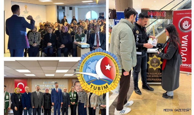 KAHRAMANMARAŞ’TA NARKOTİKLE MÜCADELEDE YOĞUN BİLGİLENDİRME SEFERBERLİĞİ: 5 GÜNDE 1.888 VATANDAŞA ULAŞILDI