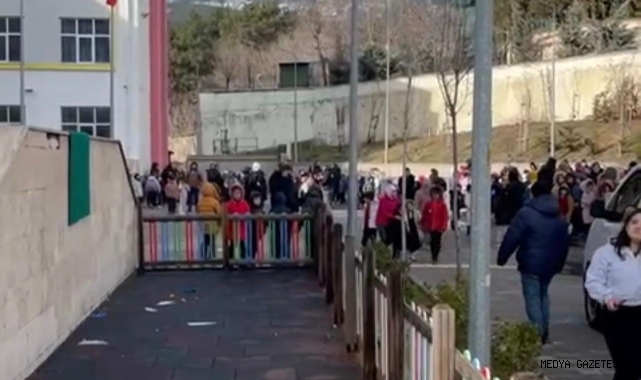 -Kahramanmaraş’ta Okulda Yangın Paniği -Öğrenciler Tahliye Edildi